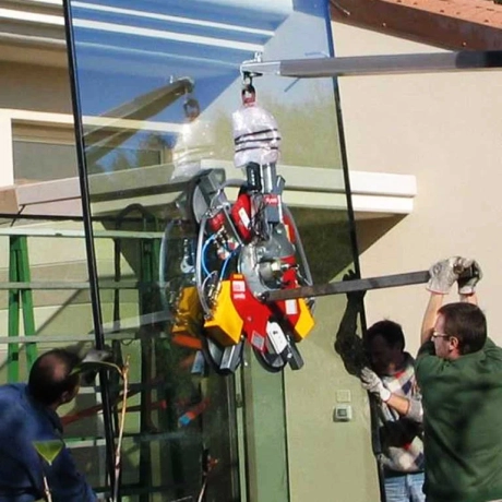 glass-vacuum-lifter righetti tilting-pole photos