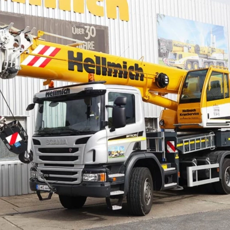 truck-mounted-crane marchetti mtk-40 photos